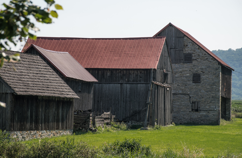 Photograph of Kauffman Farm established in Berks County Pennsylvania in 1726 by Jeff Zehr